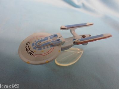 Star Trek USS Excelsior NCC-2000 Ship Micro Machines Loose with Stand