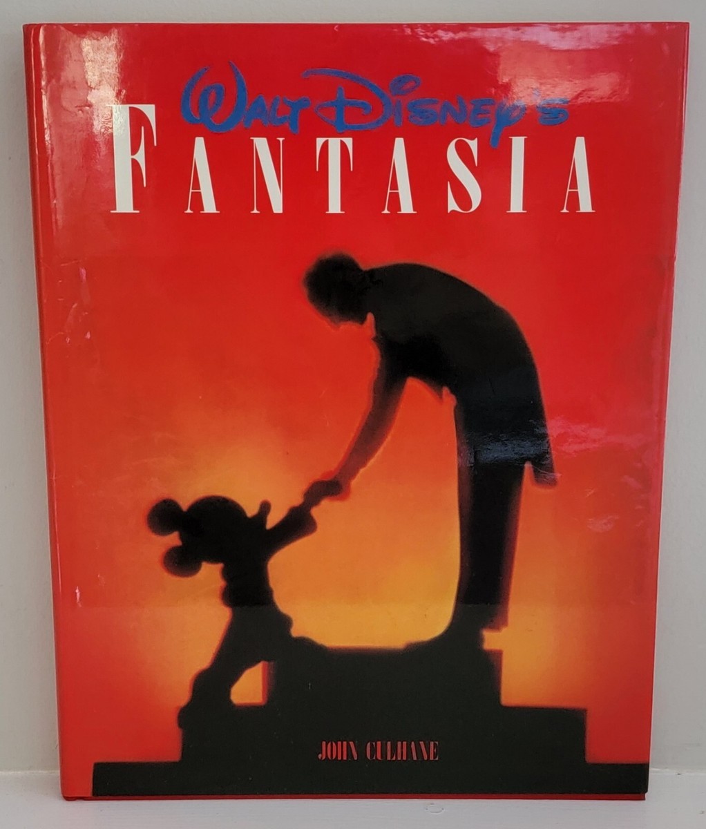 Walt Disney's Fantasia John Culhane Vintage Book 1983