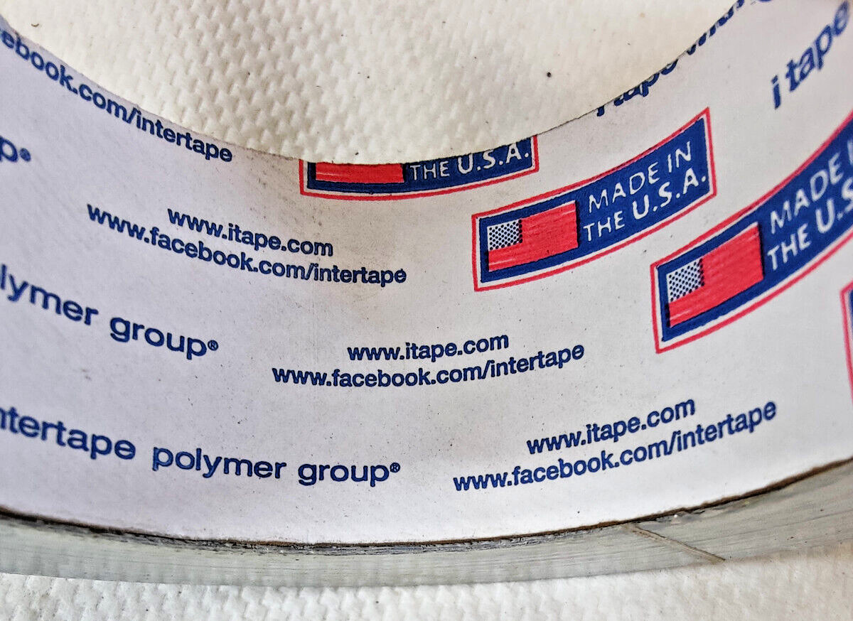 Lot of 4 Intertape Polymer Group IPG Duct Tape Rolls Sizes Silver Gray 5mm, 2in