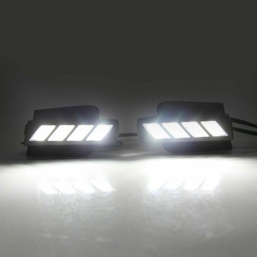 LED DAYTIME RUNNING LIGHT DRL YELLOW INDICATOR KIT FOR TOYOTA PRADO LAND CRUISER - Picture 2 of 12