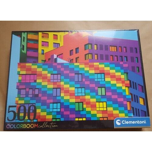 B-Ware Clementoni 35094 Colorboom Collection Squares 500 Teile Puzzle - Bild 1 von 2