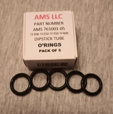 PACK OF 5 TURBO TH350 TH400 TRANSMISSION Dipstick Tube O-Rings AMS 762001 - 5