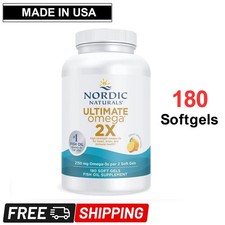 Nordic Naturals Ultimate Omega 2X Fish Oil 2150mg 180 Softgels EPA DHA New