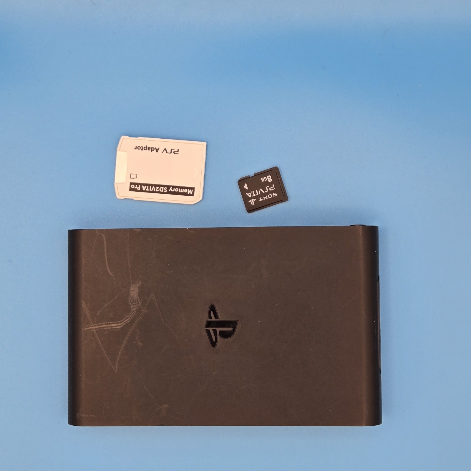 Sony PlayStation Vita TV PSTV VTE-1001 Bundle with  8GB Card + SD2Vita Adapter