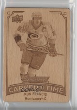 2023-24 Upper Deck Engrained Carved in Time Ron Francis #CT-6 HOF k4s