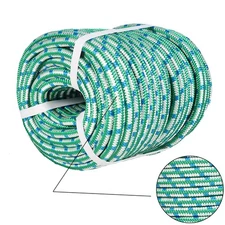 Arborist Tree  Rope 16 Strand Durability Braid Polyester Rope 1/2" × 150'