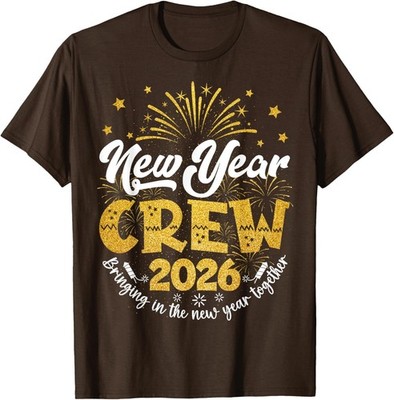 Family Bringing in The New Year Together Design Unisex T-Shirt