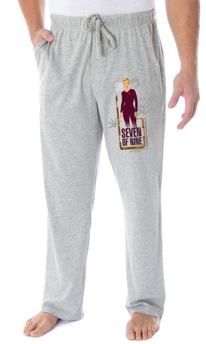 Star Trek Voyager Men's Seven Of Nine Fun Will Now Commence Pajama Pants