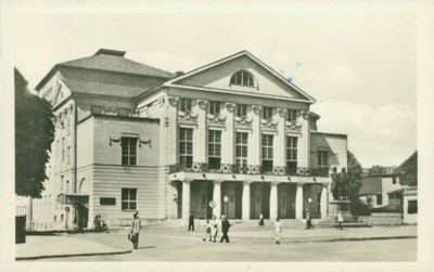 Ansichtskarte Weimar Deutsches Nationaltheater  (Nr.9256)