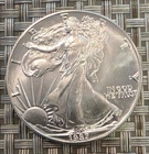 U.S. Mint American Eagle 1987 1 oz Silver 0.999 Bullion Coin