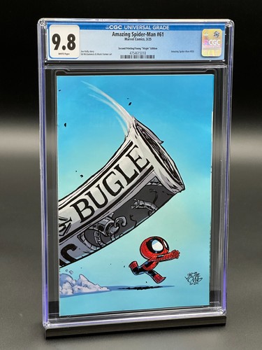 Amazing Spider-Man #61 CGC 9.8 (2025) McGuiness Young Virgin - Second Print 1:25
