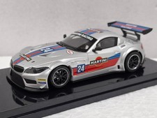 NSR 0600AW BMW Z4 GT3 Martini Racing, #24 King 21K Motor EVO3 New 1:32 Slot Car