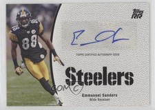2011 Topps Rising Rookies Freshman Impressions Emmanuel Sanders Auto 0f1b
