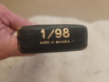 Fab Vintage Faber Castell 1/98 Elektro Slide Rule In Case Made In Germany