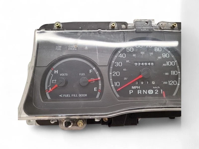 Cuadro de instrumentos velocímetro Ford Crown Victoria 2003-2005 indicadores analógico MPH Foto 3 de 4