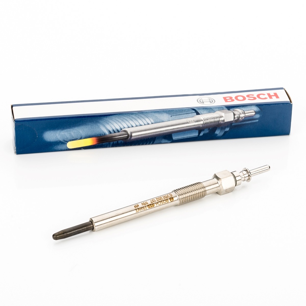 Glow Plug original BOSCH 0250202137 for Honda Civic VII 7 Hatchback 1.7 CTDI