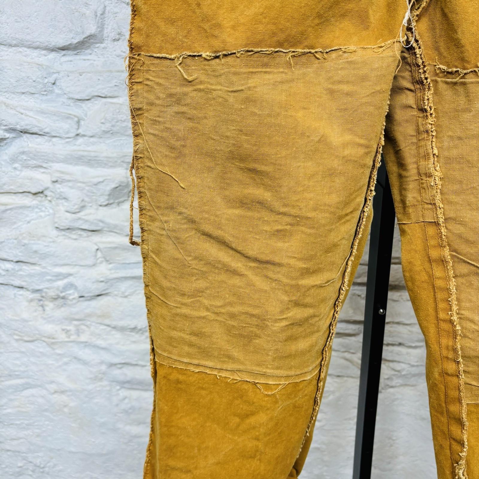 Vintage 50s(?) Sanforized Brown Canvas Work Pants Fad… - Gem