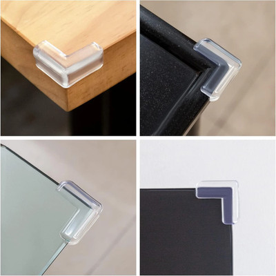 Corner Protectors 3 Pack Clear Furniture Edge Safety Bumpers Baby Guard #11596