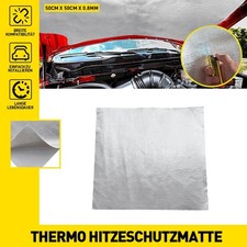 Auspuff Thermo Hitzeschutz Matte selbstklebend 0,8mm 50cmx50cm Hitzeschutzmatte