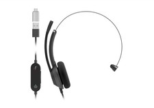 Brand new Cisco 321 USB-C Wired On-Ear Headset + Webex Controller Carbon Black