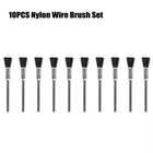 Wire Brushes Shank Diameter: 3mm 10pcs Head Diameter: 5mm Nylon Practical
