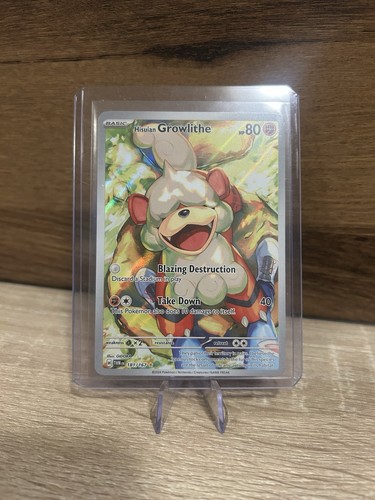 Hisuian Growlithe 181/167 SV Twilight Masquerade NM Illustration Rare
