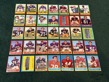 VINTAGE Lot of 35 Different 1963 Topps Football Cards, W/STARS, NICE LOT-LOOK!