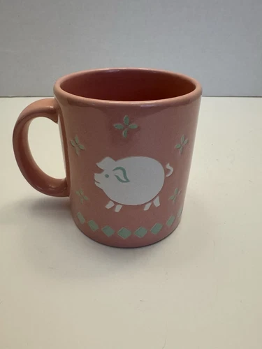 PINK PIG Waechtersbach MUG Made in SPAIN España & Flying Pig ORNAMENT