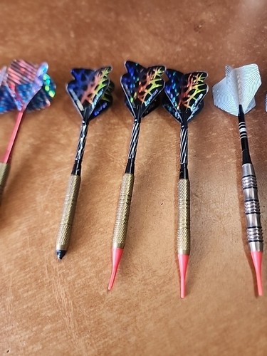 Vtg 12pcs Soft Tip Darts For Electronic Dart Board Plastic Tip - Picture 2 of 10