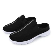 Riemot Mules For Women Men Slip On Shoes Breathable Mesh Open Back Loafers