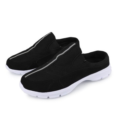 Riemot Mules For Women Men Slip On Shoes Breathable Mesh Open Back Loafers