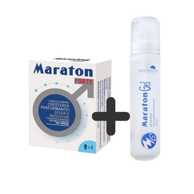Maraton Gel Lubricant, Complex Forte for Men, Water Based Lubricants For Long...