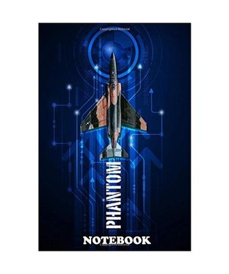 Notebook: 4 Phantom Ii Aviation Art Profile Usaf F , Journal for Writing, Colleg
