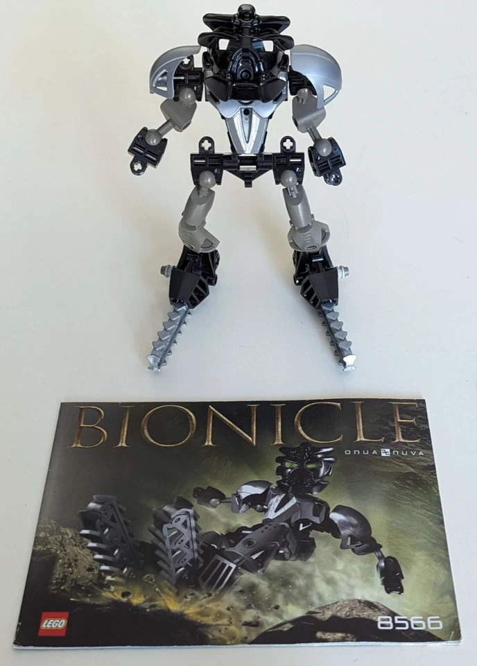LEGO Bionicle Toa Onua Nuva 8566, Complete Set, Excellent Condition - Image 3 of 3