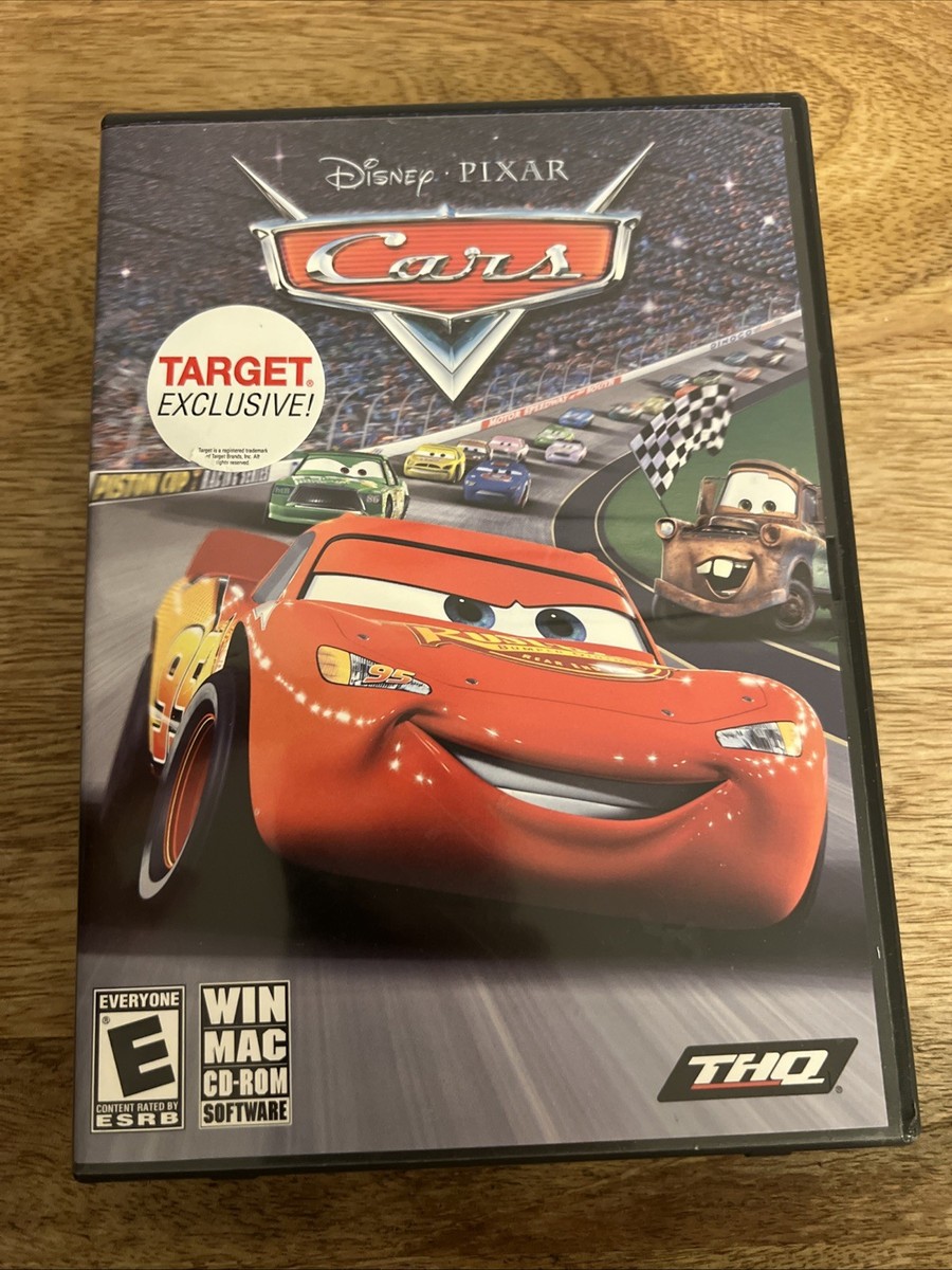 Disney Pixar Cars Win/ Mac Cd-ROM E-Everyone THQ Video Game | eBay