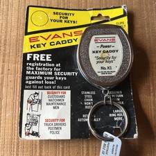Vintage Evans Power Key Caddy No. K1 Made In USA