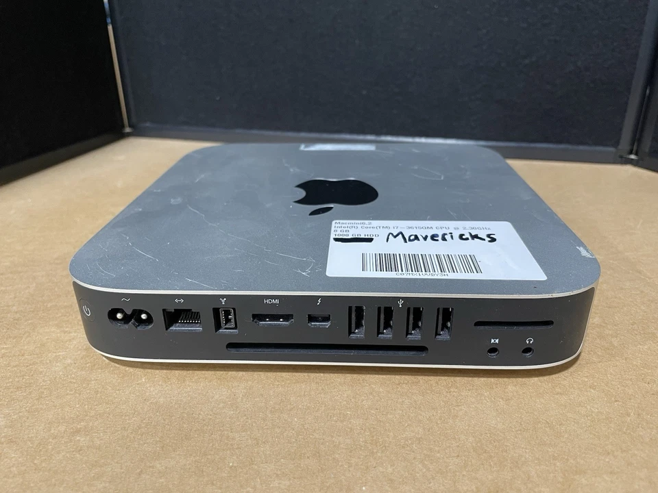 Apple Mac Mini A1347 i7-3615QM 8GB RAM 1TB HDD Mavericks - Image 3 of 4