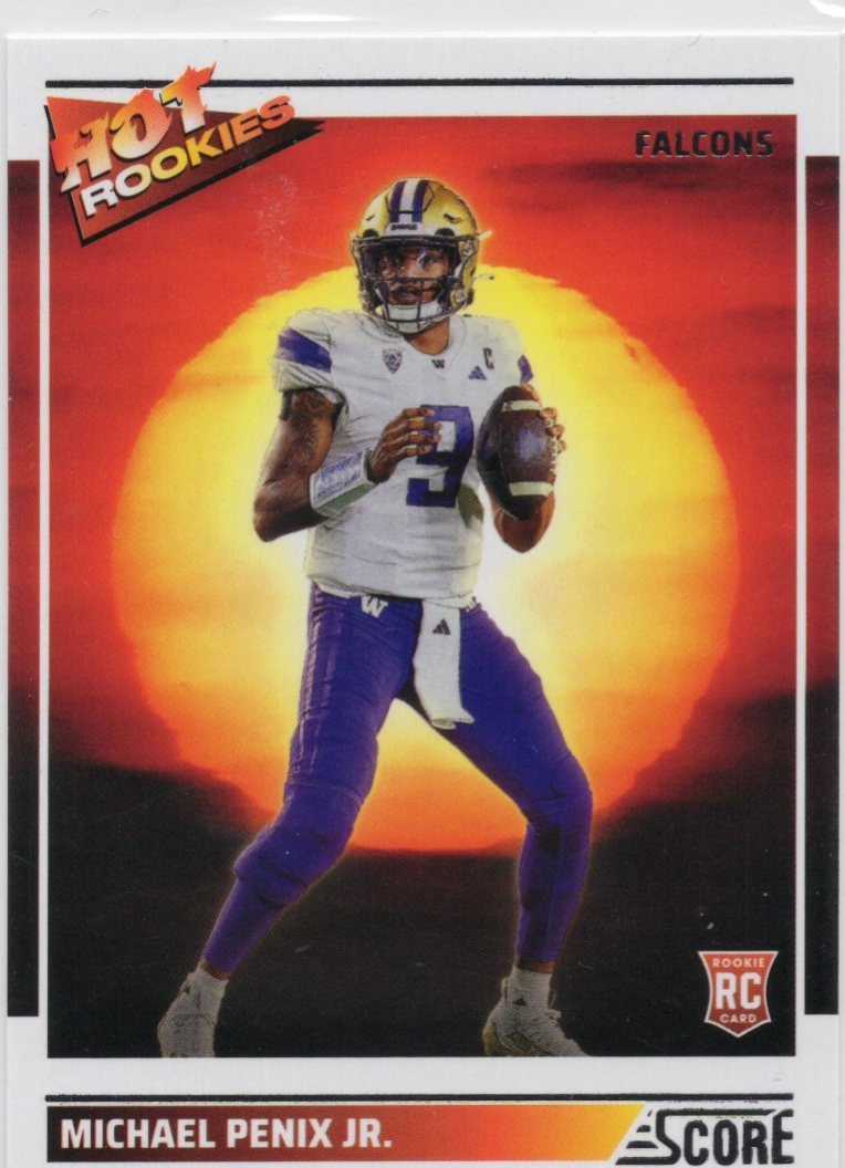 2024 Score - Hot Rookies Michael Penix Jr. #3 (RC)