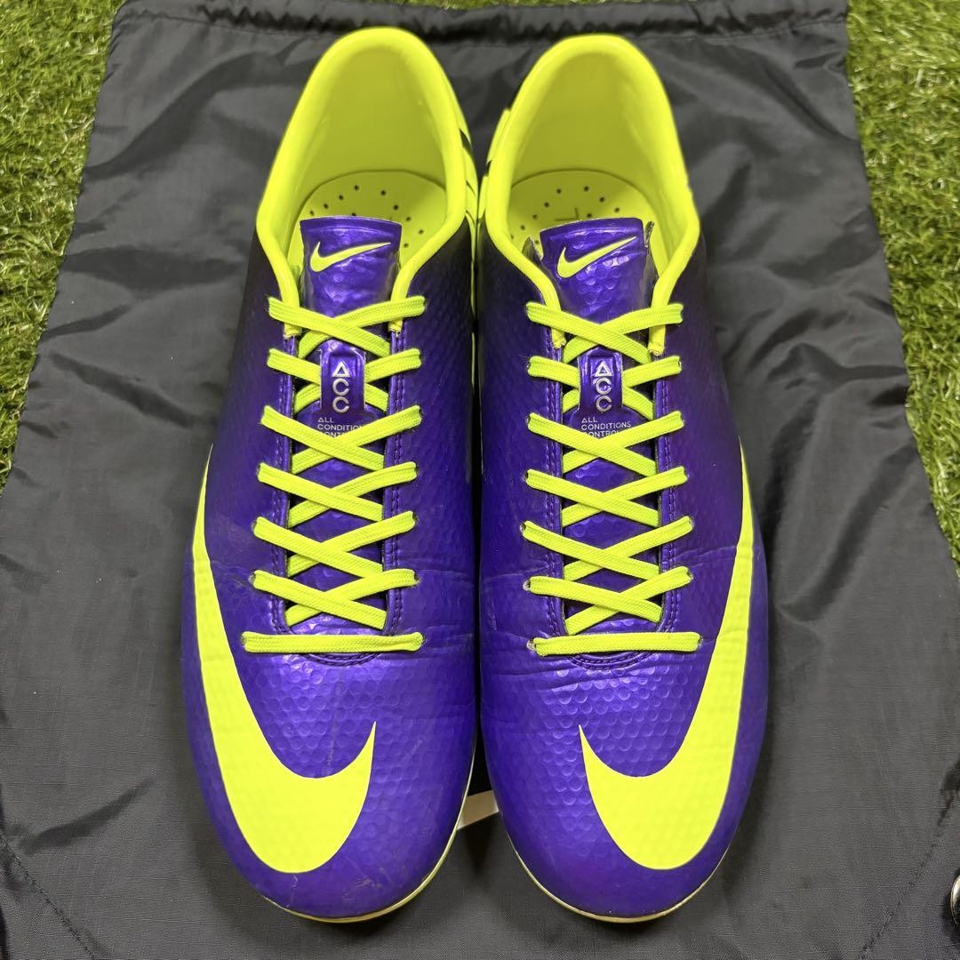 Nike Mercurial Vapor IX HG-V ACC 555603 570 US 8.5 Soccer Cleats
