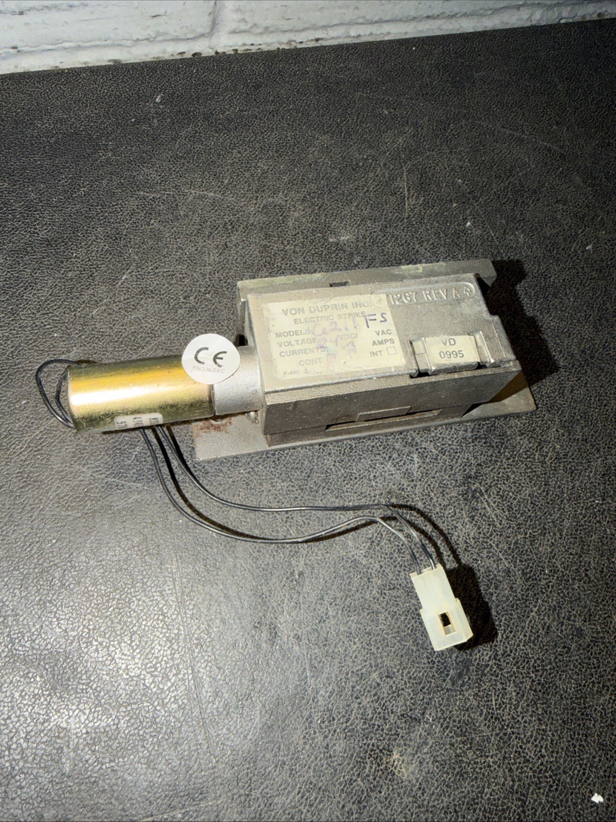 VON DUPRIN 6211 Electric Strike Door Lock 24volt