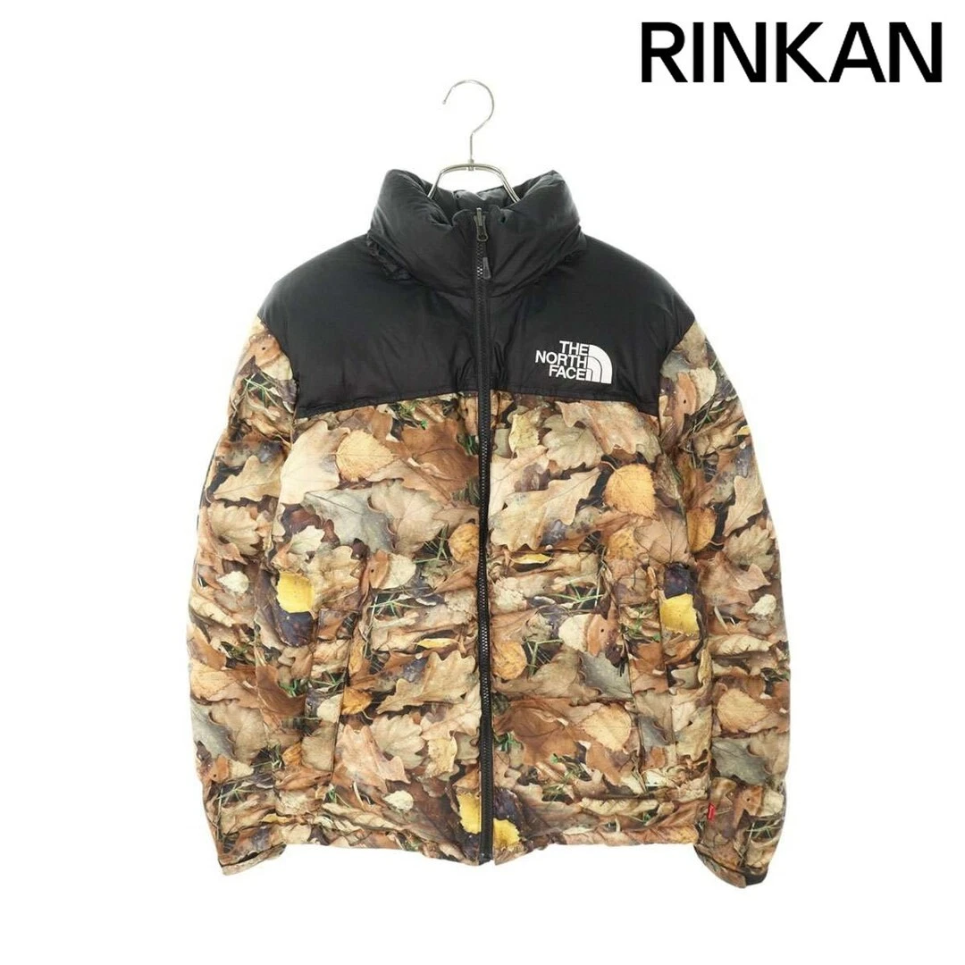 Veste Supreme 16AW Nuptse motif camouflage feuille duvet Nupsi homme S d'occasion da6326d0f183