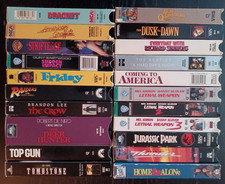 VHS Tapes- Assorted Variety, 80s  90s Horror, Action, Comedy, Music YOU PICK 