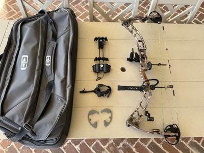 Elite Energy 35 Bow Package HHA Optimizer Lite, Quiver, Release and Bow Case