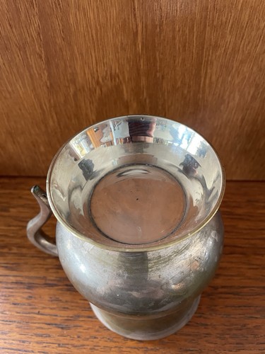 VTG Brass Prince Charles & Lady Diana Spencer Wedding Cup Mug Chalice 1981 Error - Picture 7 of 8