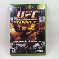 UFC Tapout 2 Xbox 2003 Ultimate Fighting Championship CIB Tested Free Shipping