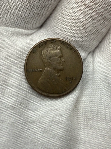 1912-S Lincoln Wheat Cent Choice Vf Coin L138