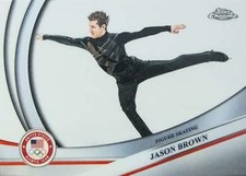 2026 Topps Chrome U.S. Winter Olympic & Paralympic Team Jason Brown 117 USA