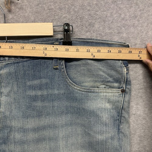 NEW Polo Ralph Lauren Varick Slim Jeans Mens 50Bx32” Blue Denim Straight Stretch - Picture 6 of 14