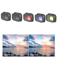 Glass Gradient ND8/ND16 /Red/Blue /Yellow Camera Lens Filter For DJI Mini 3 Pro