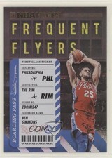 2020-21 Panini NBA Hoops Frequent Flyers Holo Ben Simmons #10 2ra